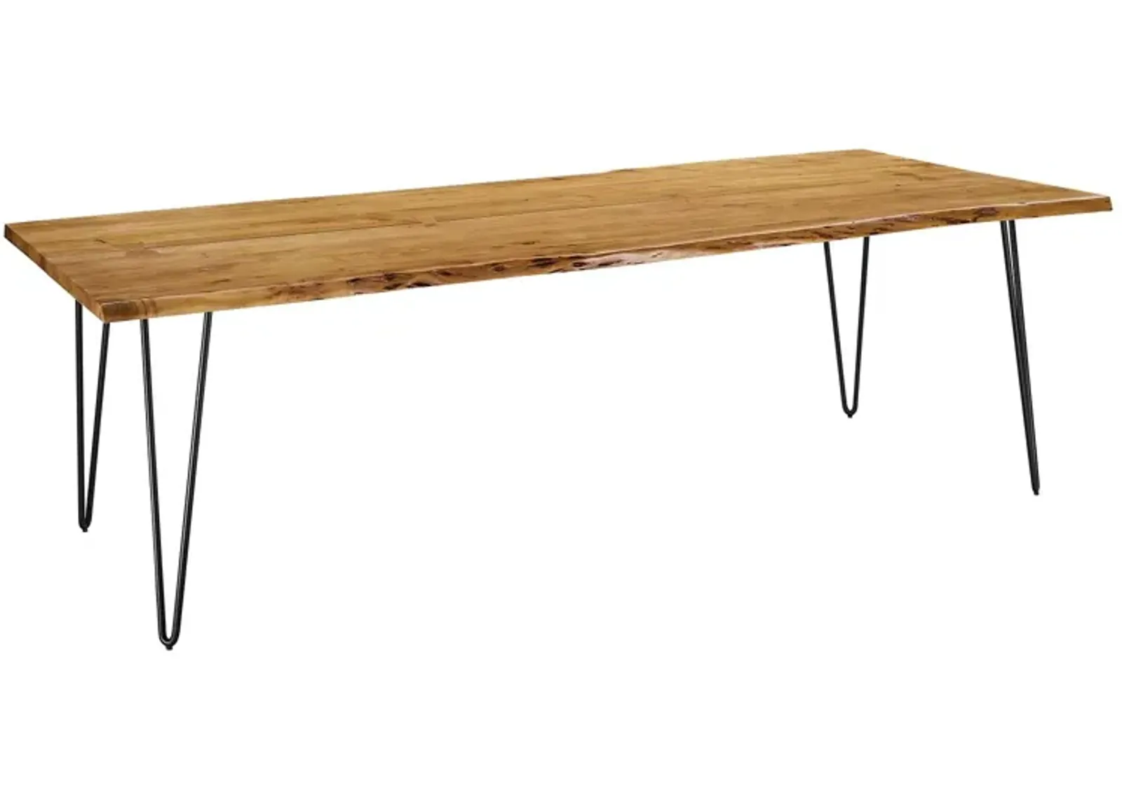 Ardor 96" Live Edge Acacia Wood Acacia Wood Dining Table