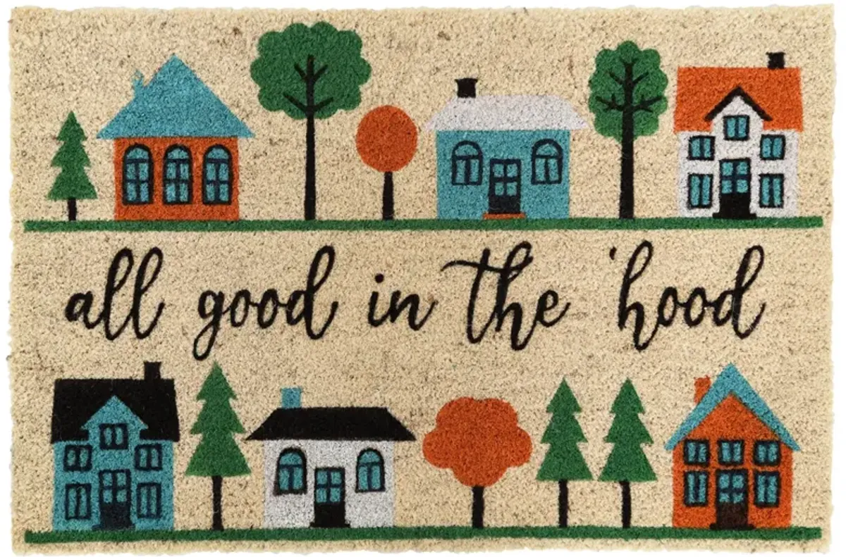 doormat all good multi 24x36
