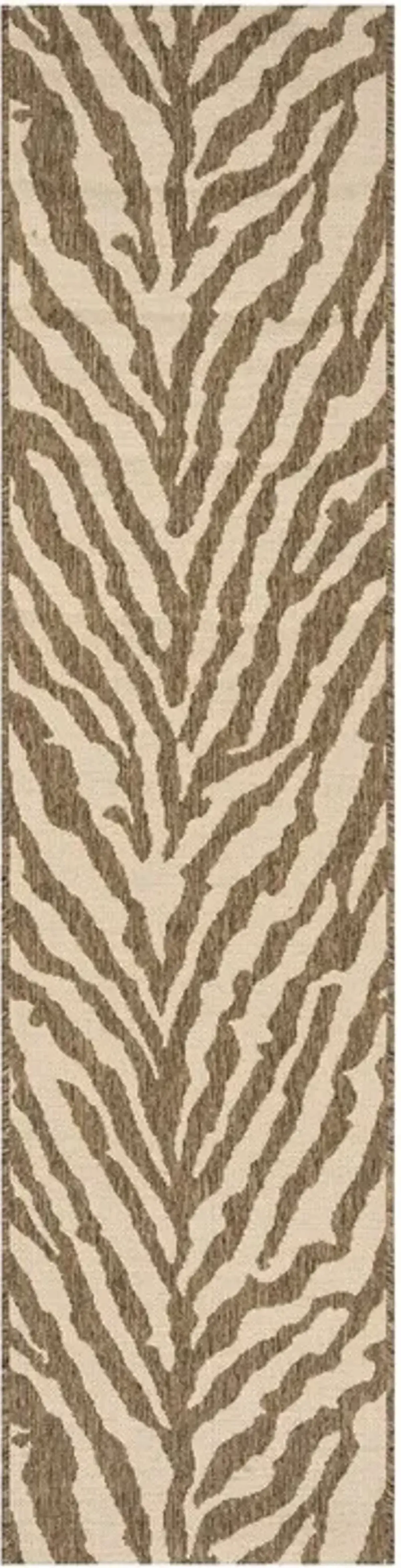 BEACH HOUSE Collection BHS182A-28 Cream / Beige 2'-2" X 8'