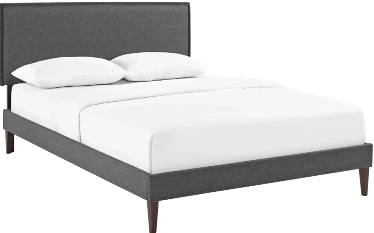 Amaris Platform Bed with Squared Tapered Legs