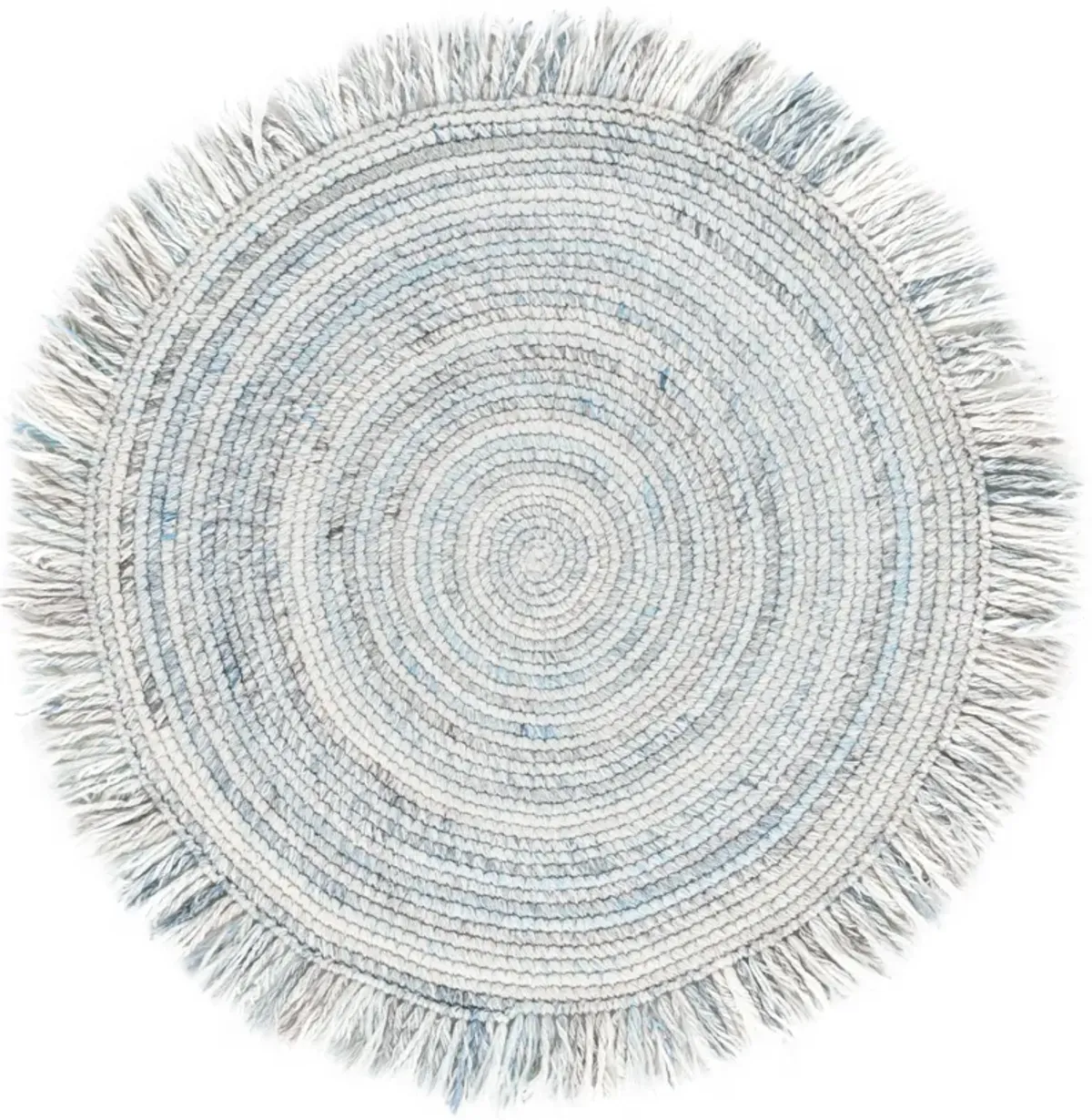 RENEWAL Hand Woven 6' x 6' Round area rug