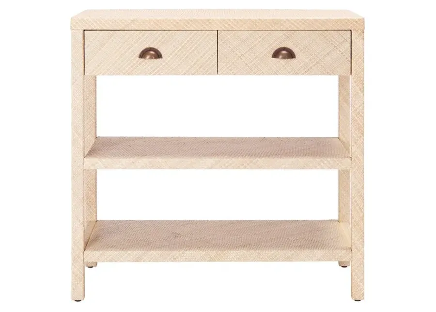 APIS RAFFIA CONSOLE TABLE