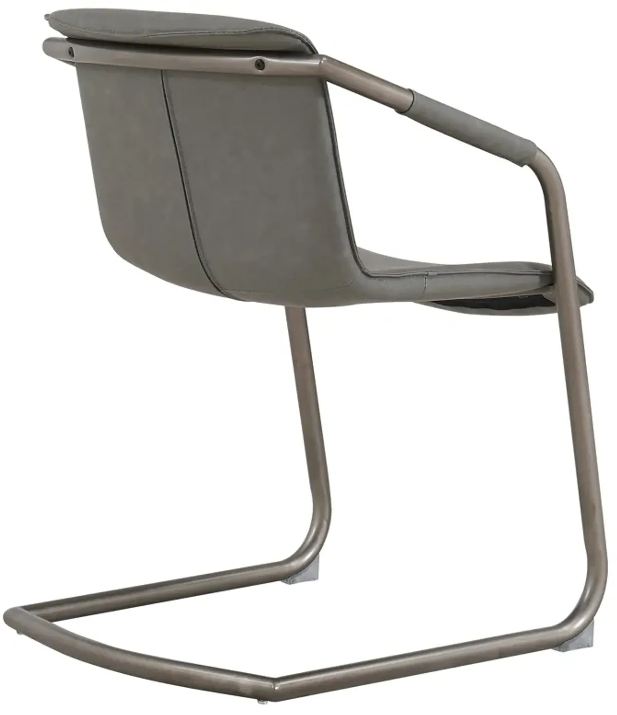 Indy Grey Faux Leather Dining Chair