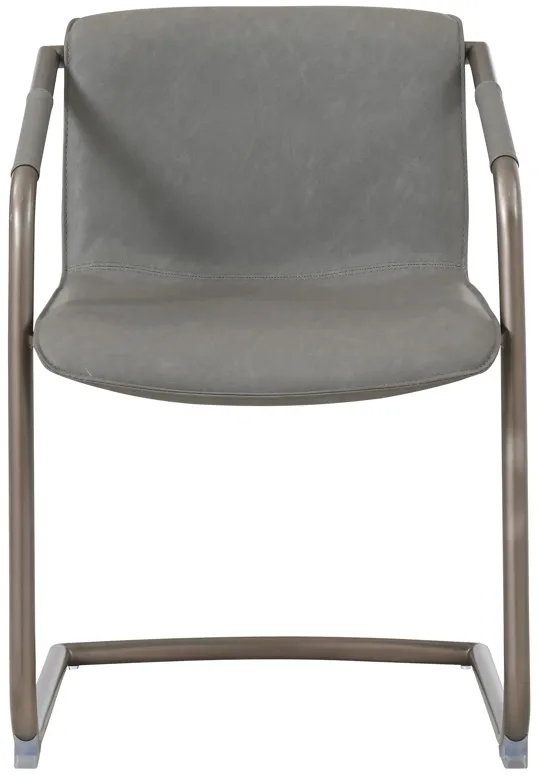 Indy Grey Faux Leather Dining Chair