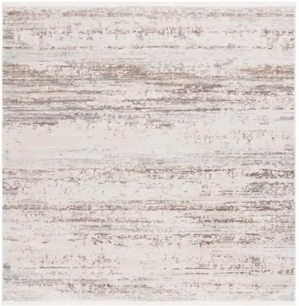 DIAMOND 130 Brown  6'-7' X 6'-7' Square Square Rug