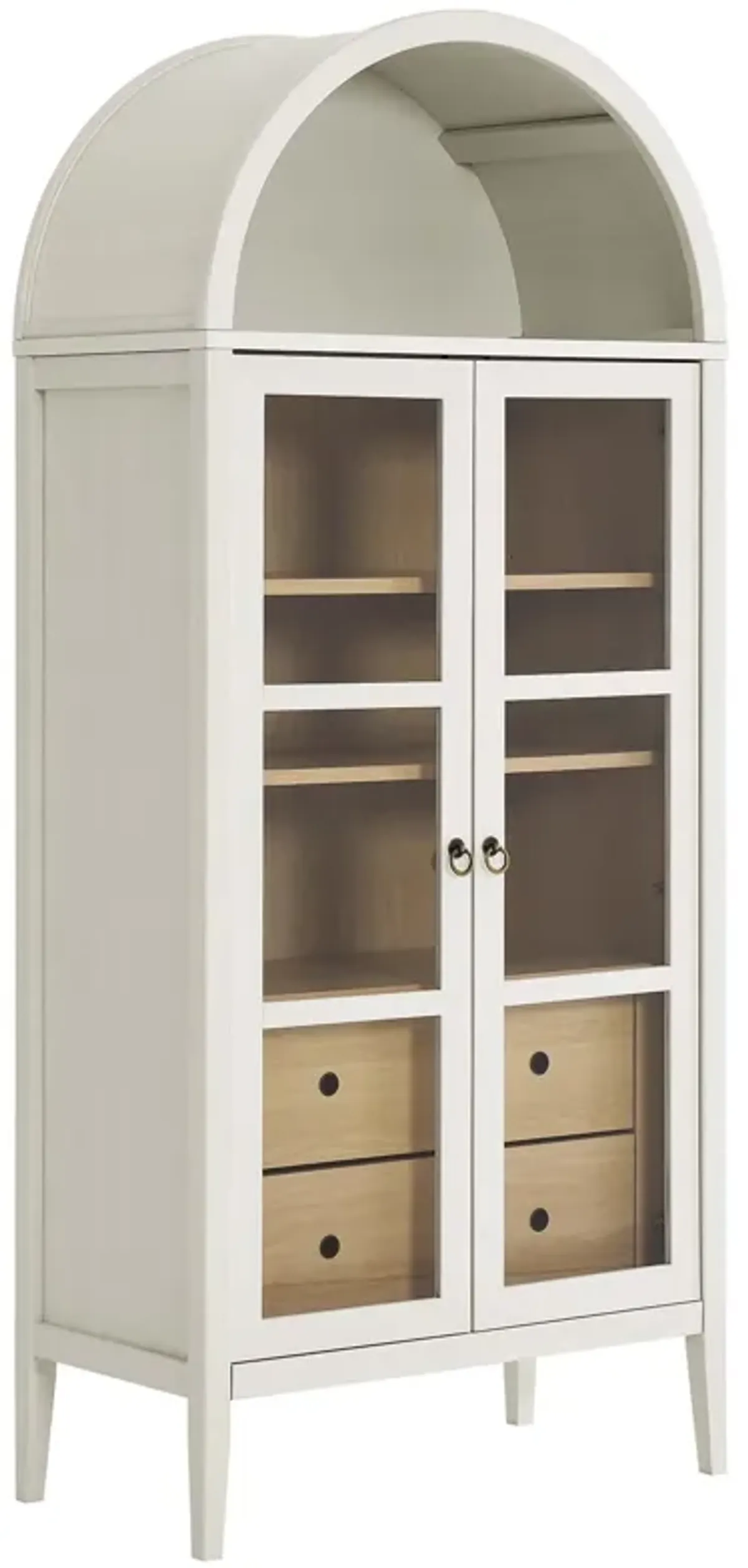 Nolan Tall Storage Display Cabinet