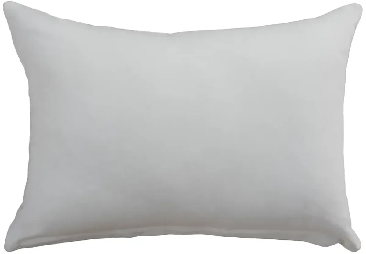 woven pillow with embroidery-Poly Filled Pillow