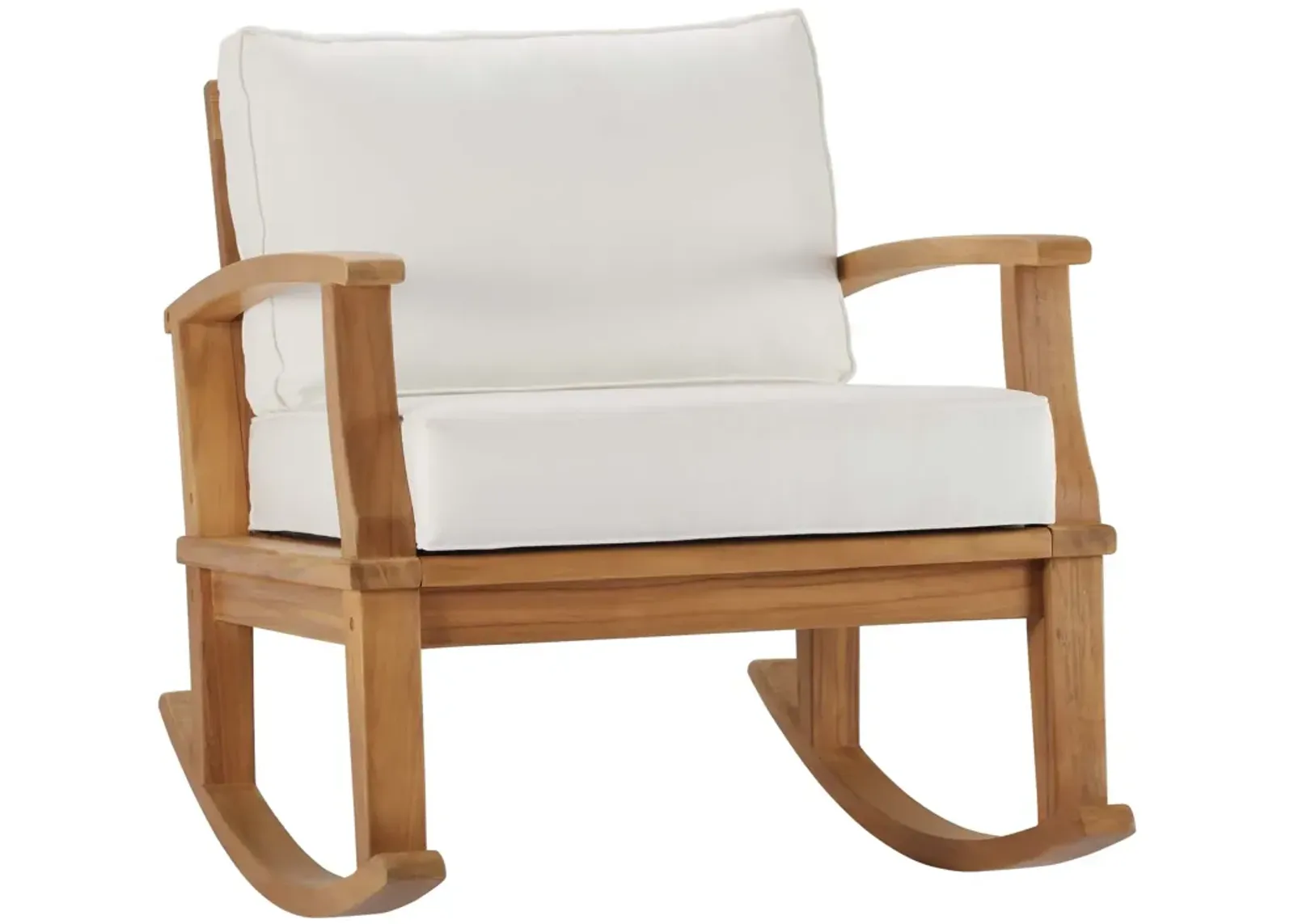 Marina Outdoor Patio Teak Rocking Chair