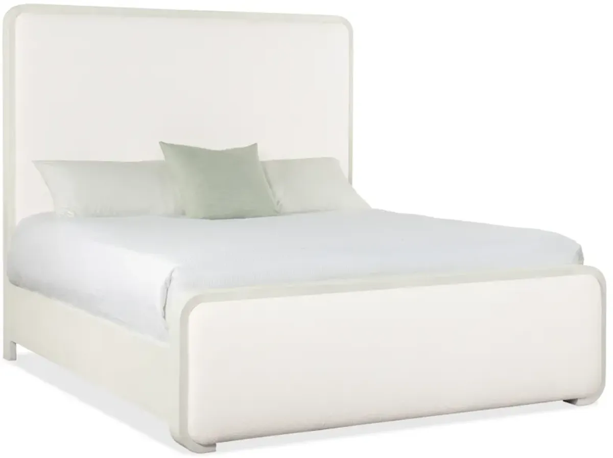 Serenity Ashore King Upholstered Panel Bed