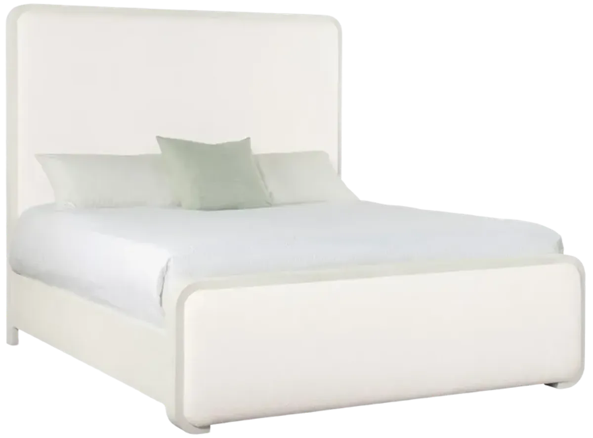 Serenity Ashore King Upholstered Panel Bed