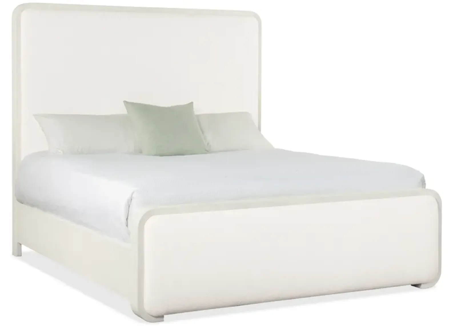 Serenity Ashore King Upholstered Panel Bed