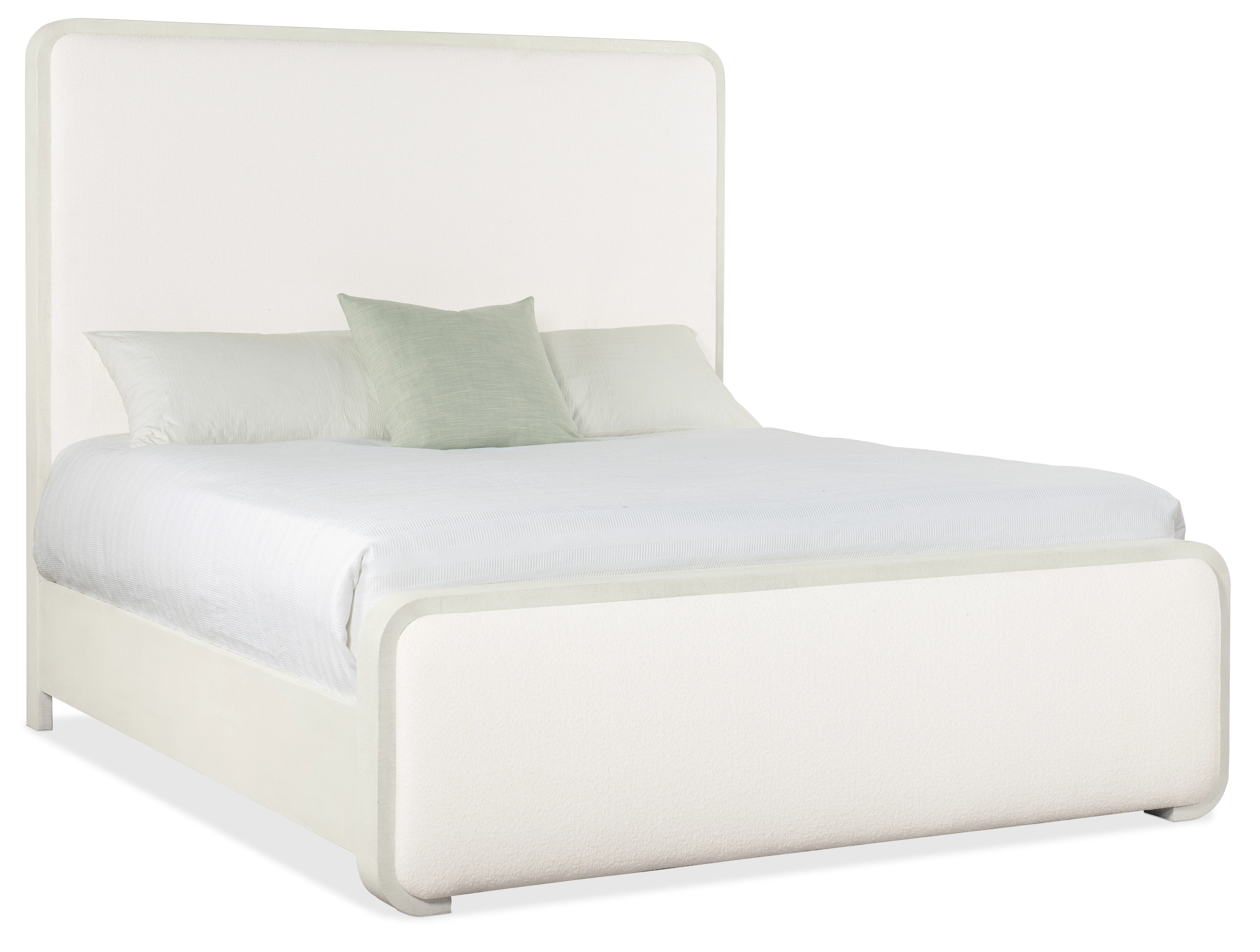 Serenity Ashore King Upholstered Panel Bed