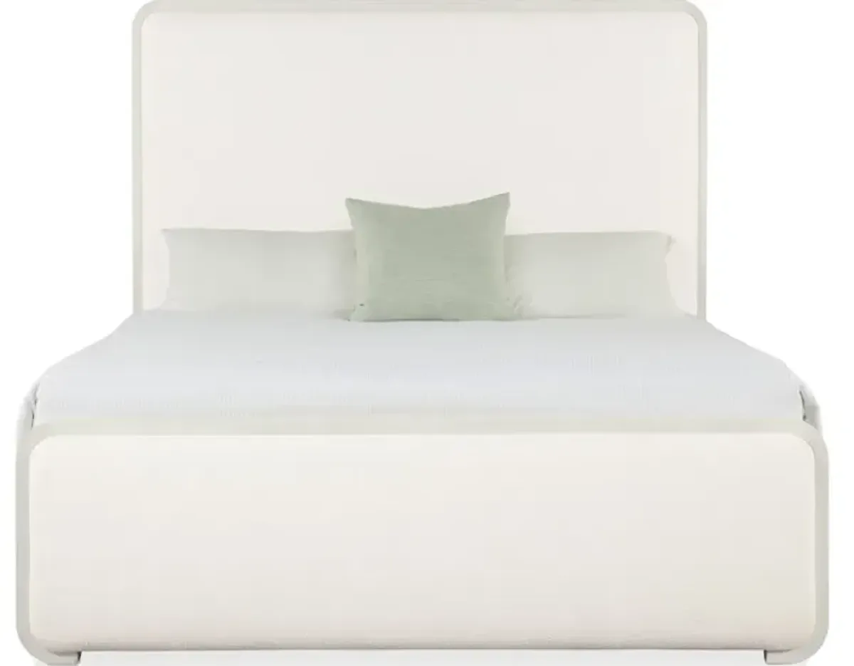 Serenity Ashore King Upholstered Panel Bed