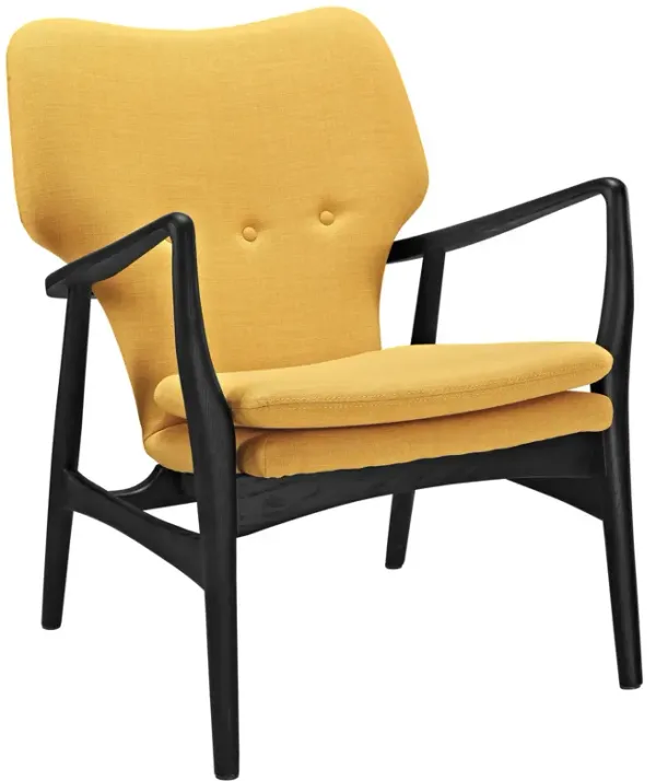 Heed Upholstered Fabric Lounge Chair by Modway