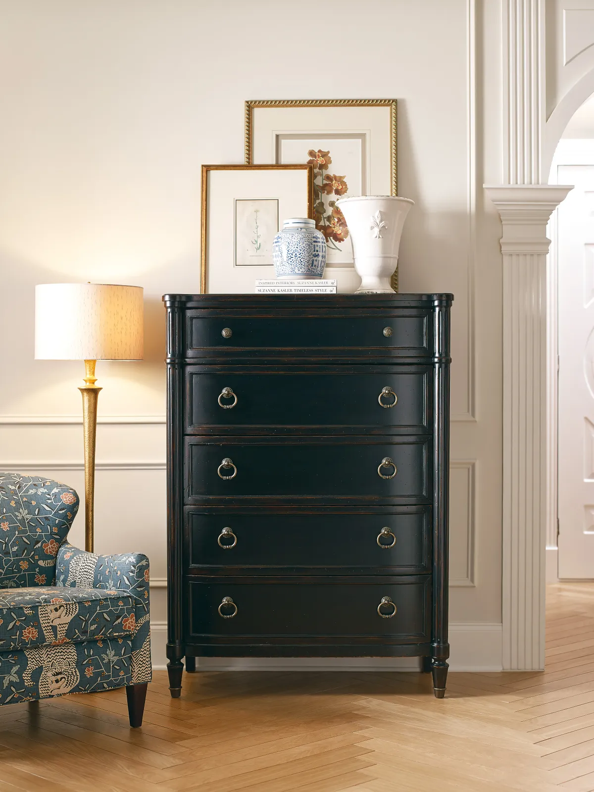 Charleston Five-Drawer Chest