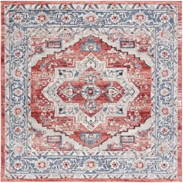 LUNA 105 Multi 6'-7' X 6'-7' Square Square Rug