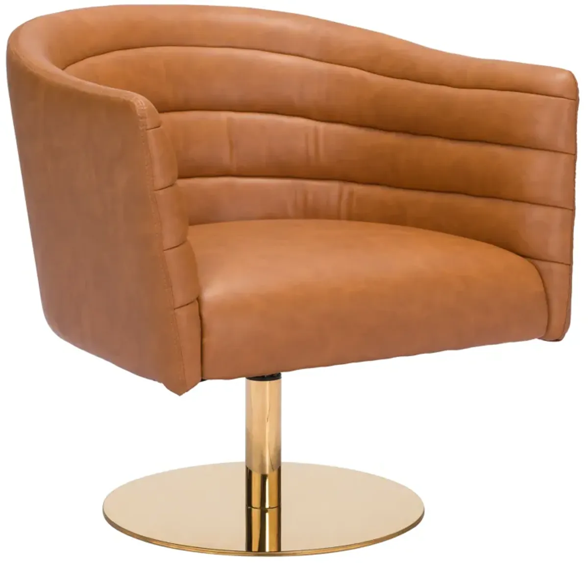 Justin Accent Chair Brown