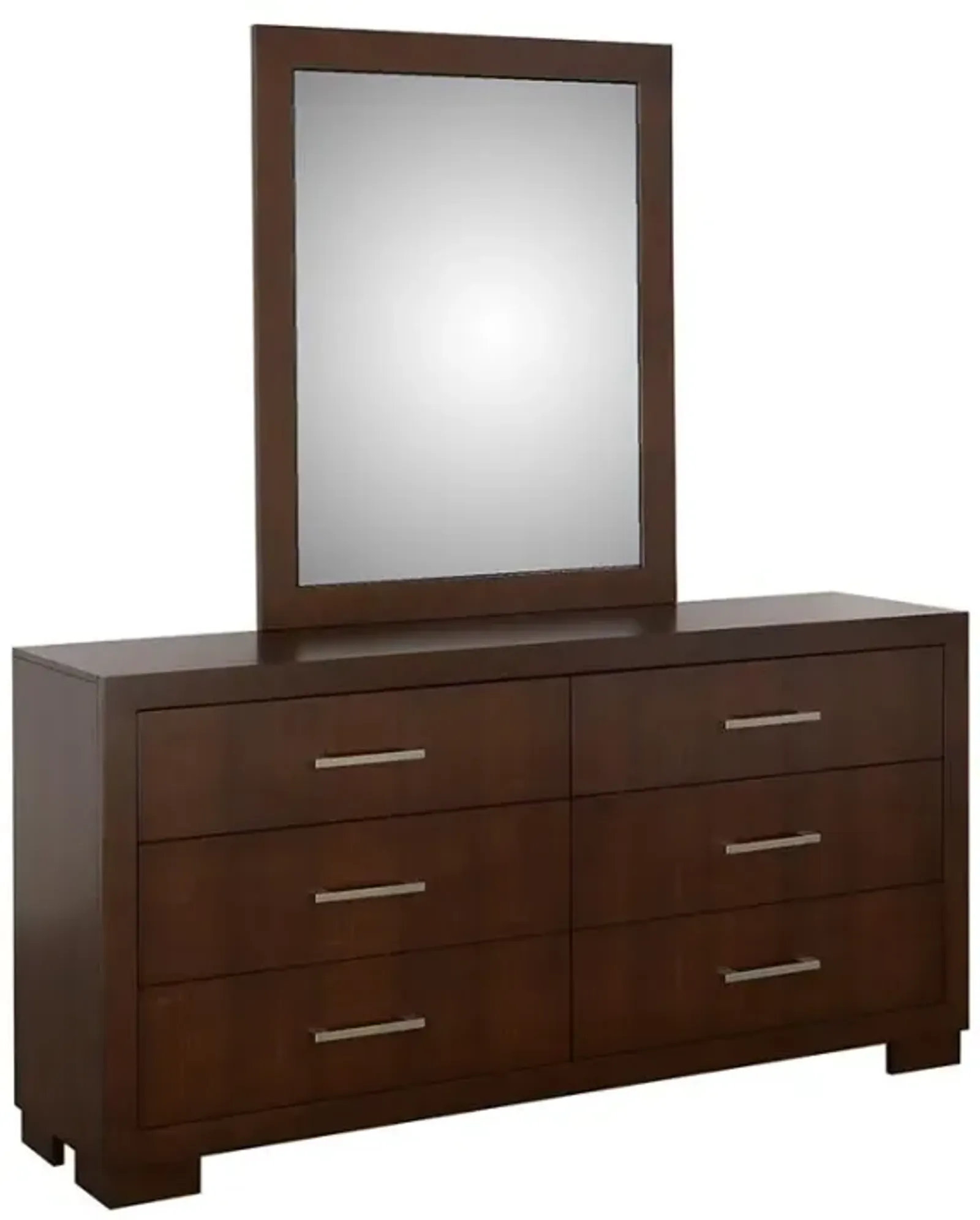 Immanuel Rectangular Wall Dresser Mirror Cappuccino