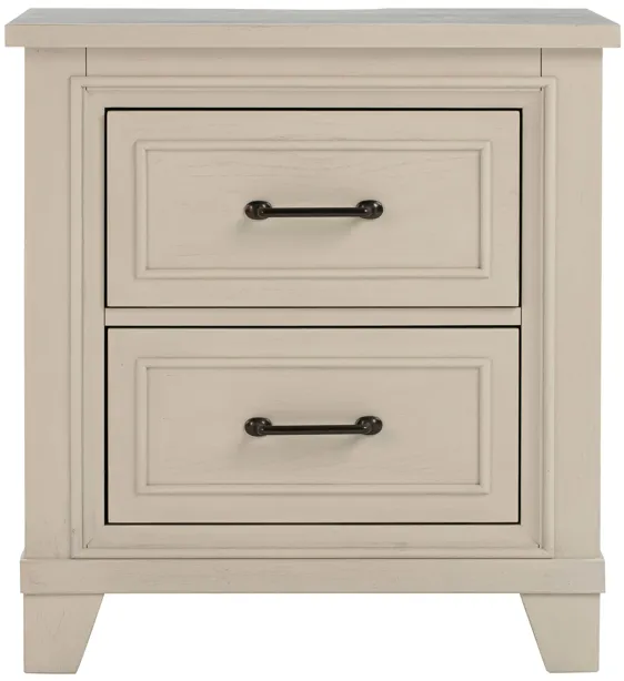 Montauk Weathered White Nightstand