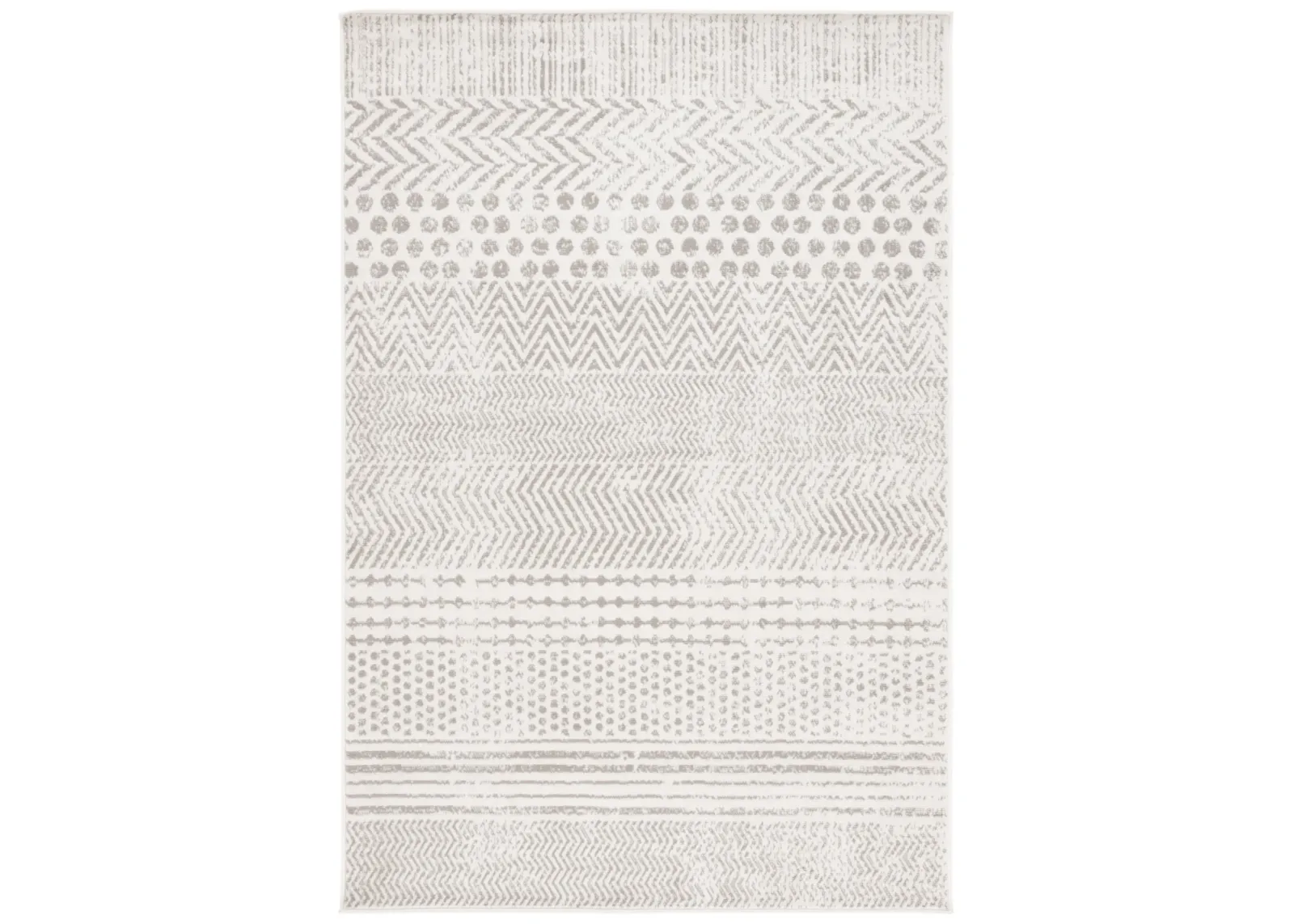 PYRAMID 230 IVORY  10' x 14' Large Rectangle Rug