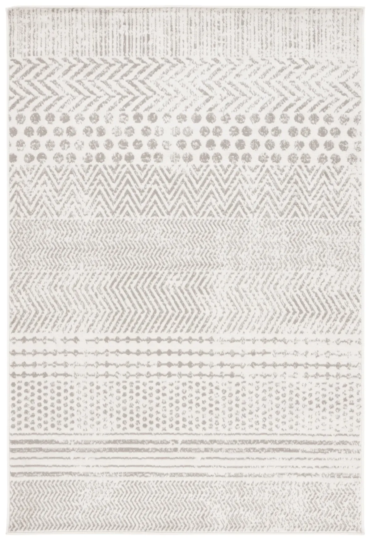 PYRAMID 230 IVORY  10' x 14' Large Rectangle Rug