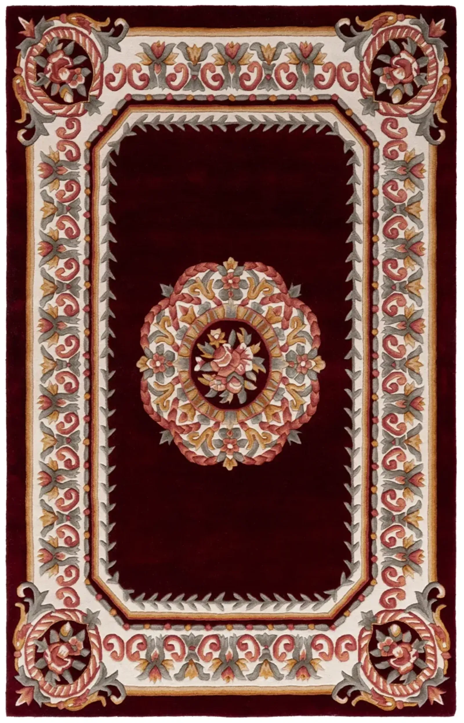 NAPLES 901 RED  5' x 8' Medium Rectangle Rug