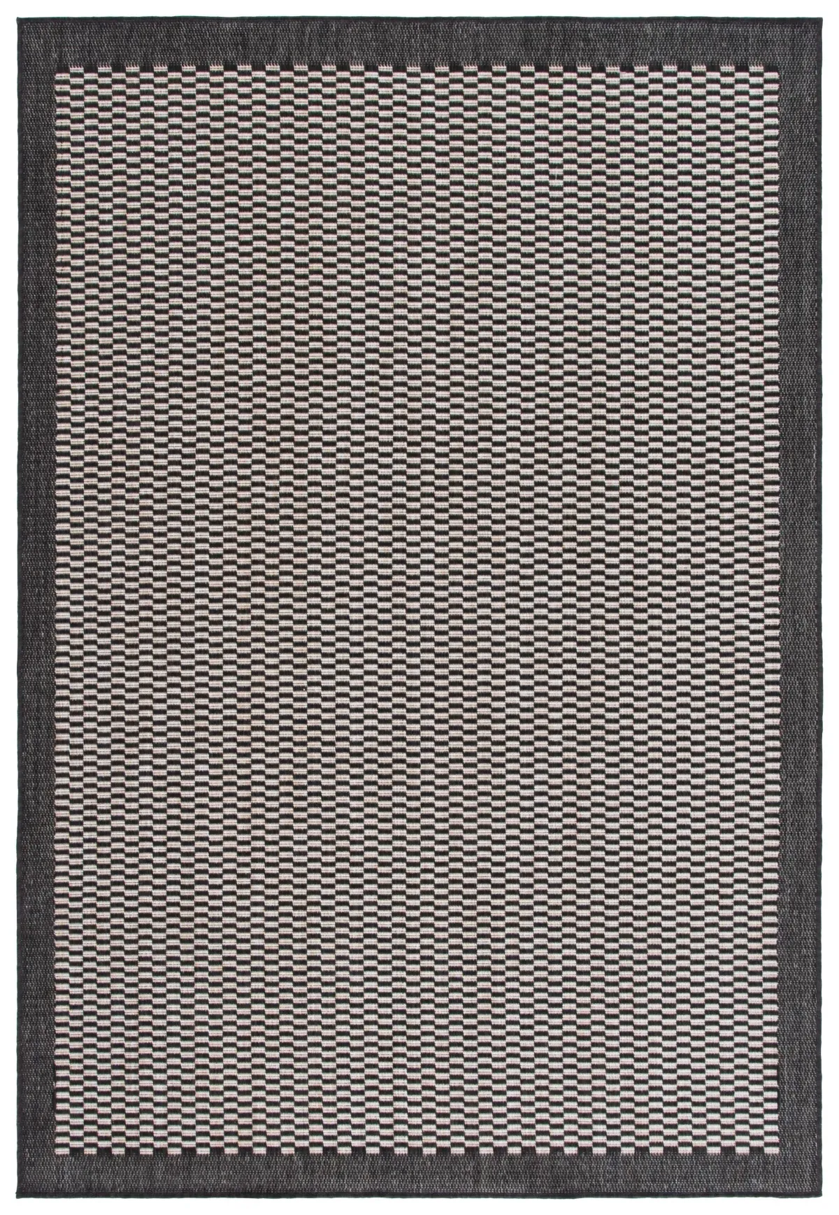 BEACH HOUSE 404 BLACK  5'-1' x 7'-6' Medium Rectangle Rug