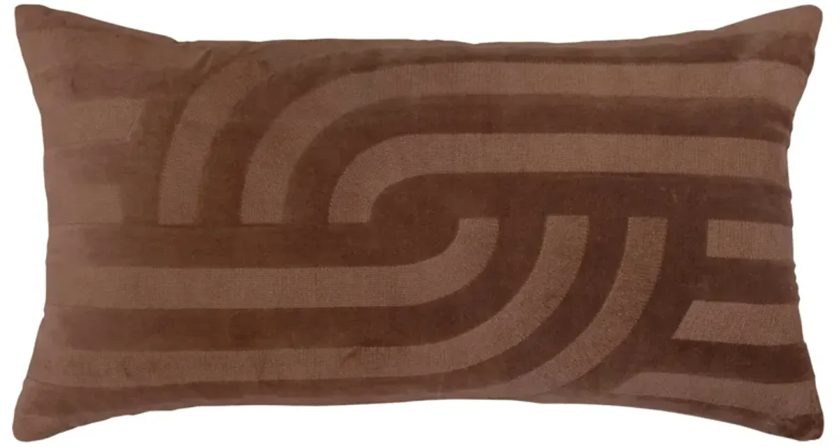 abstract brown  Pillow