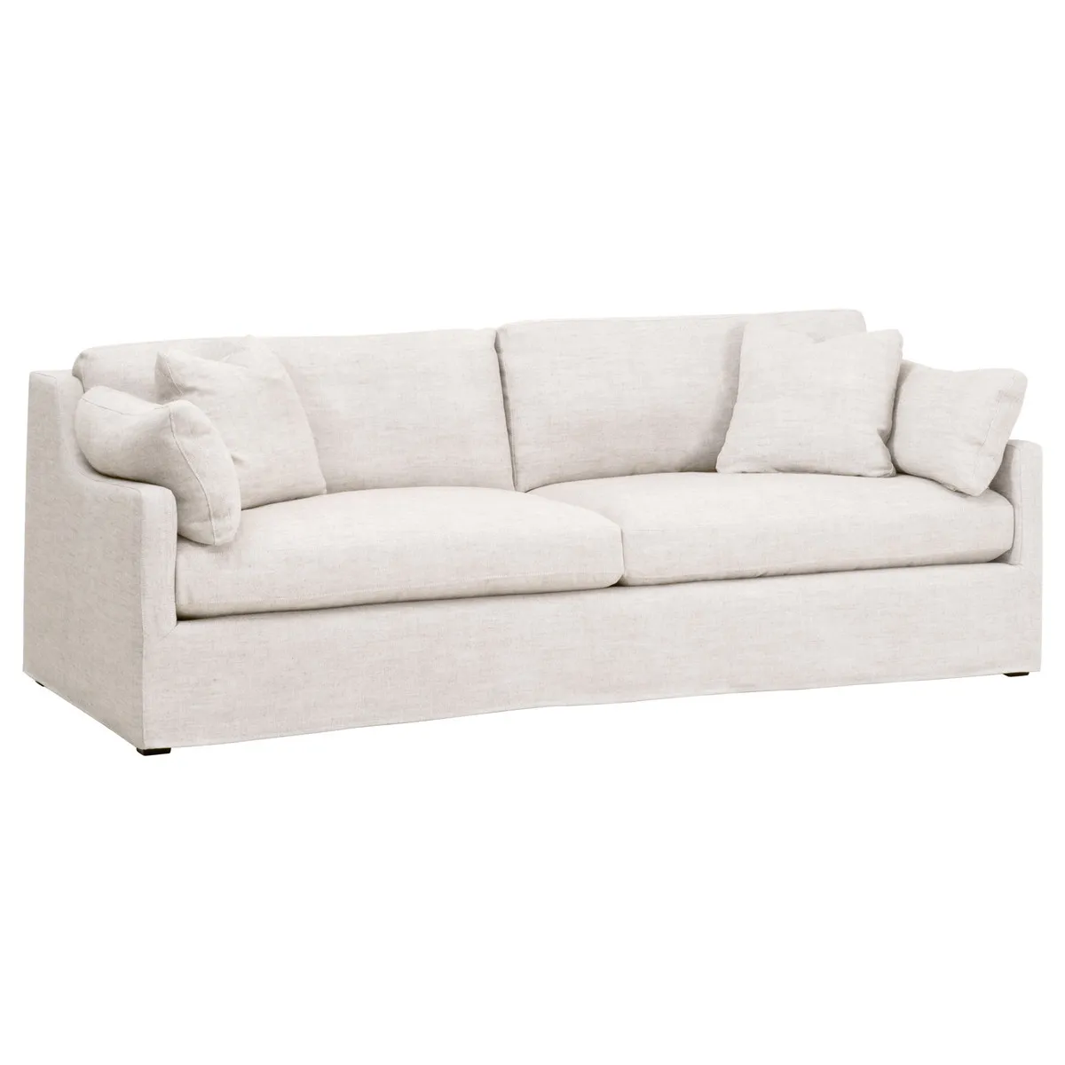 Lena Slope Arm Slipcover 94" Sofa