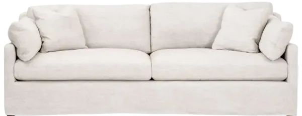 Lena Slope Arm Slipcover 94" Sofa