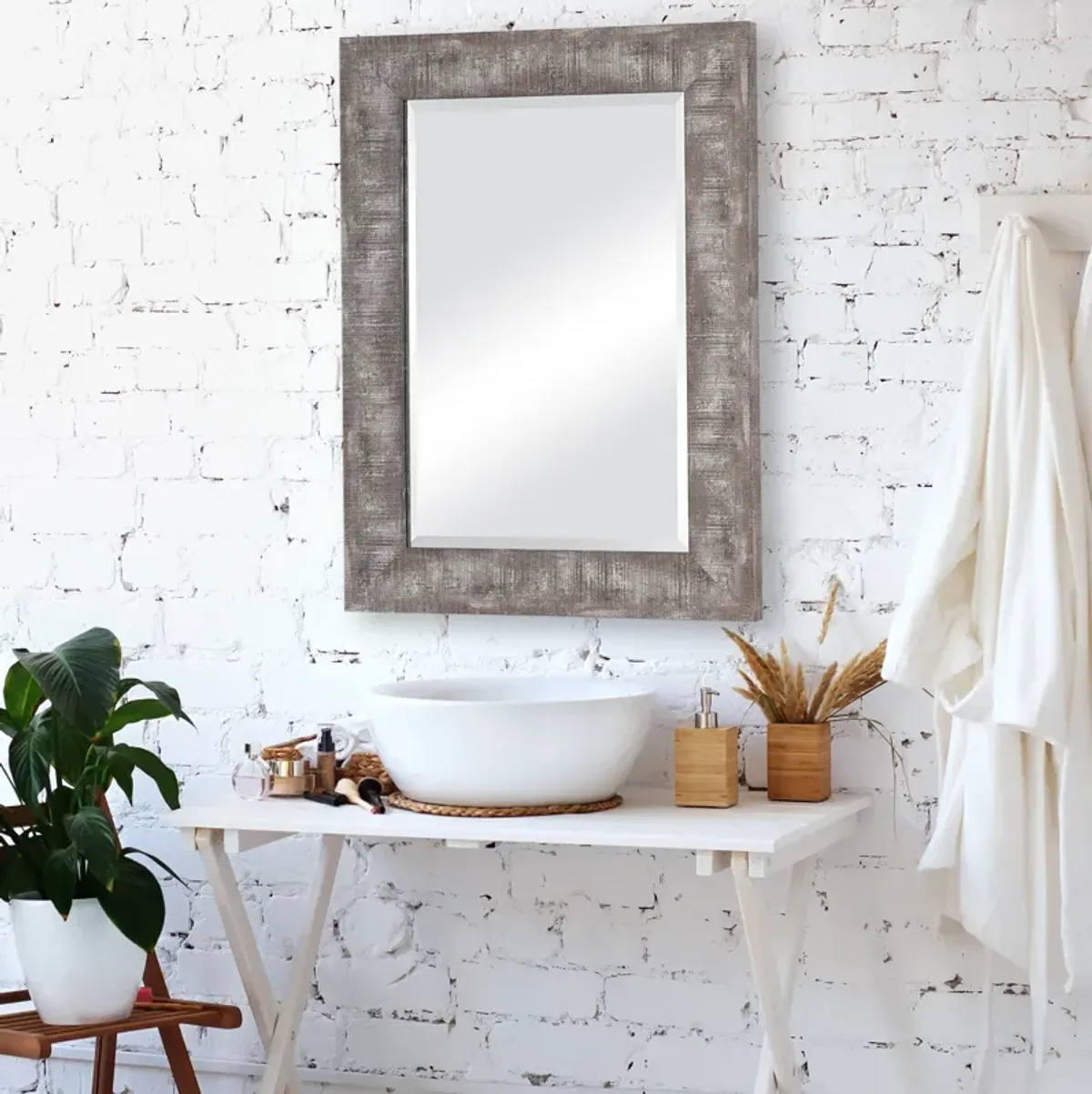 Dally Rustic Wall Mirror