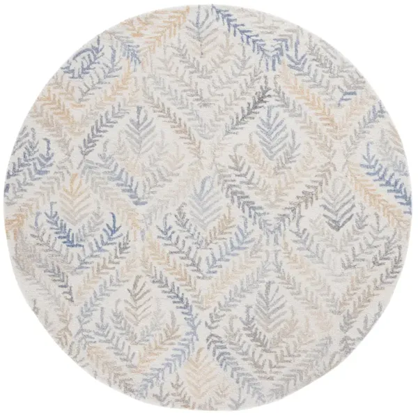 RENEWAL Hand Tufted 6' x 6' Round area rug