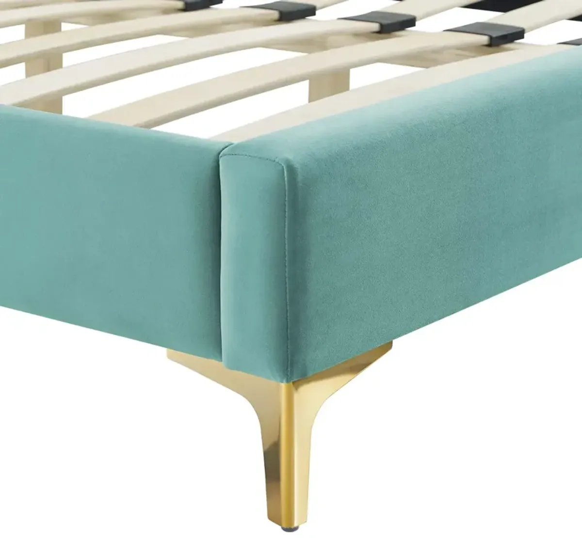 Phillipa Performance Velvet King Platform Bed