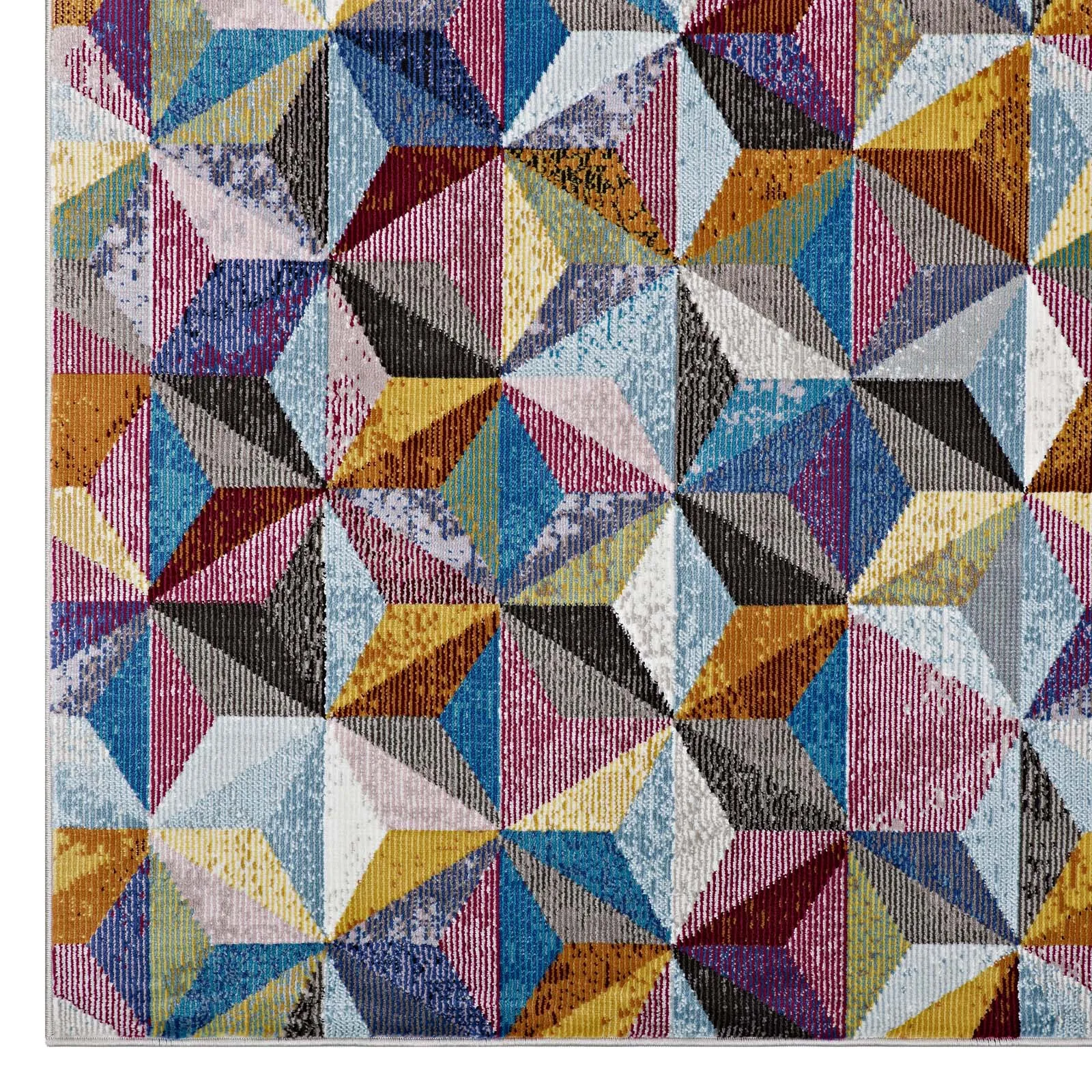 Arisa Geometric Hexagon Mosaic 8x10 Area Rug