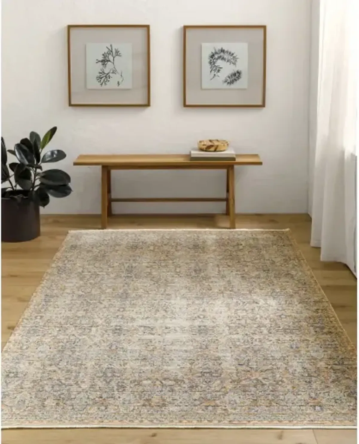 Margaret BOMG-2307 2'7" x 7'3" Machine Woven Rug