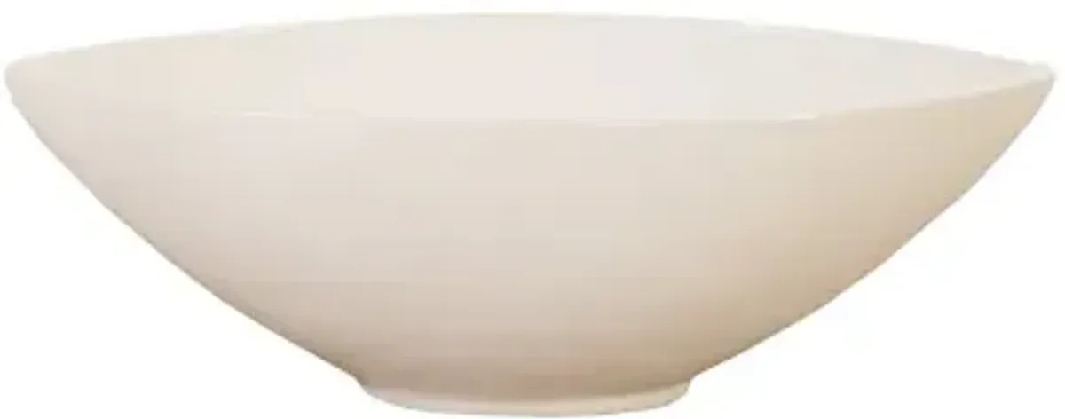 mata bowl, gel coat white, sm