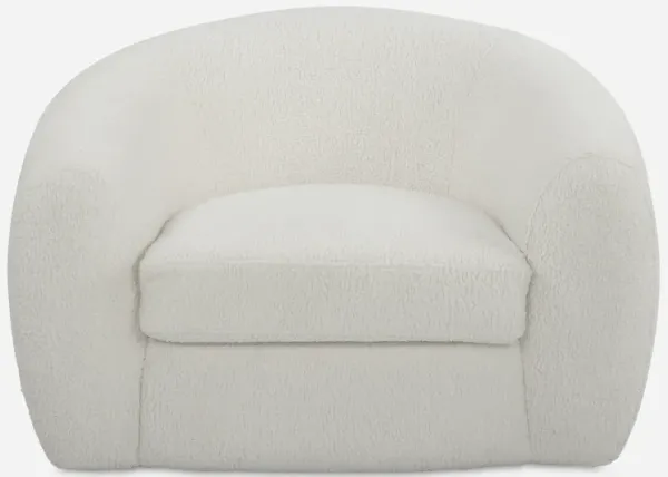 Capra Art Deco Swivel Chair