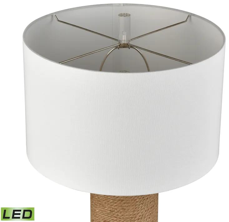 Sherman 27.5'' High 1-Light Table Lamp - Natural - Includes LED Bulb