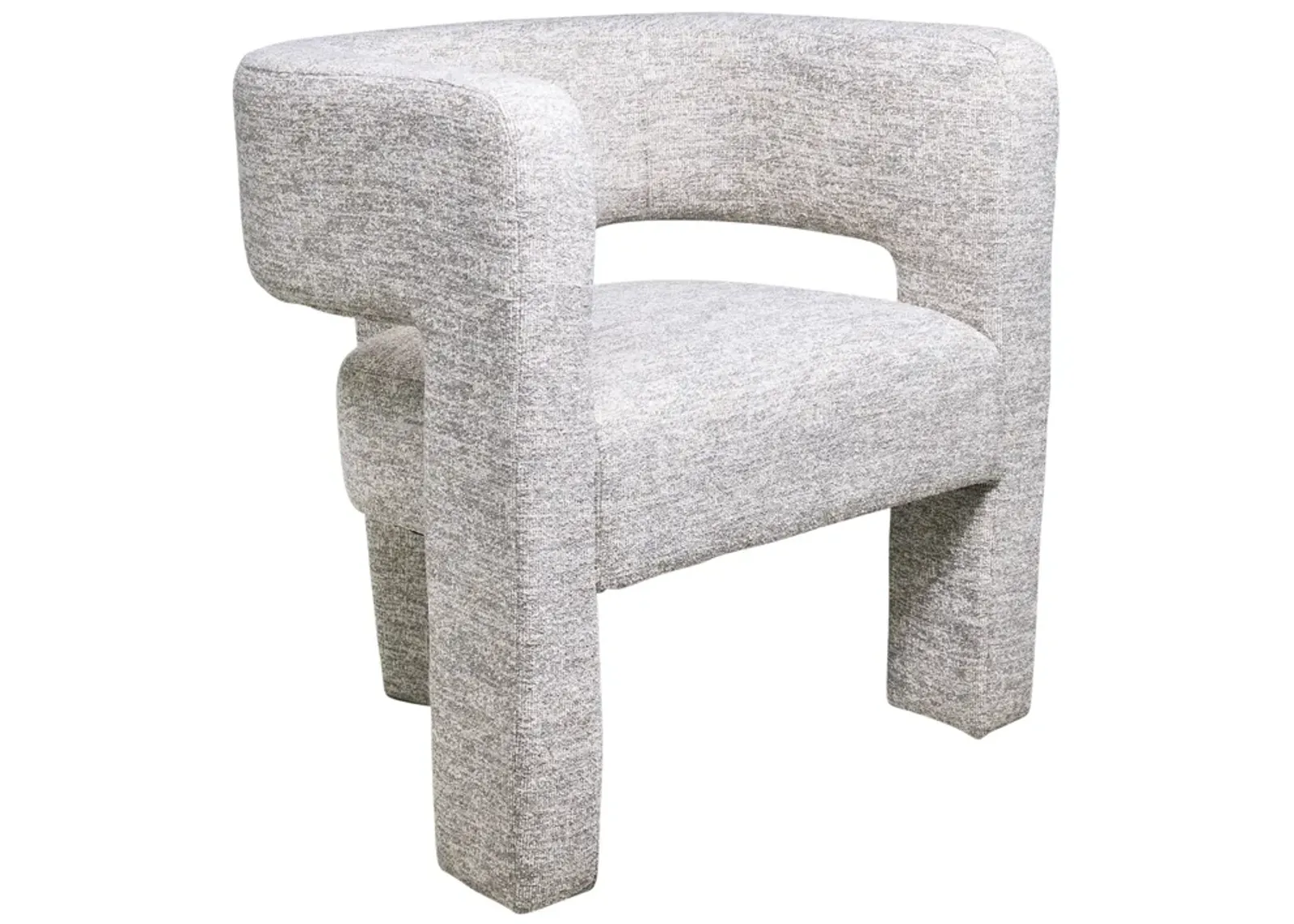 Round Back Chair - Beige