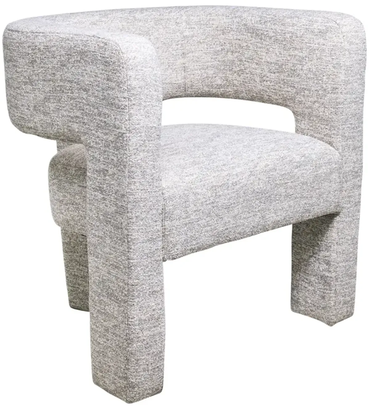 Round Back Chair - Beige