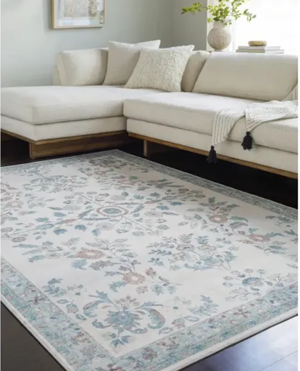 Lavable LVB-2310 2'6" x 8' Machine Woven Rug