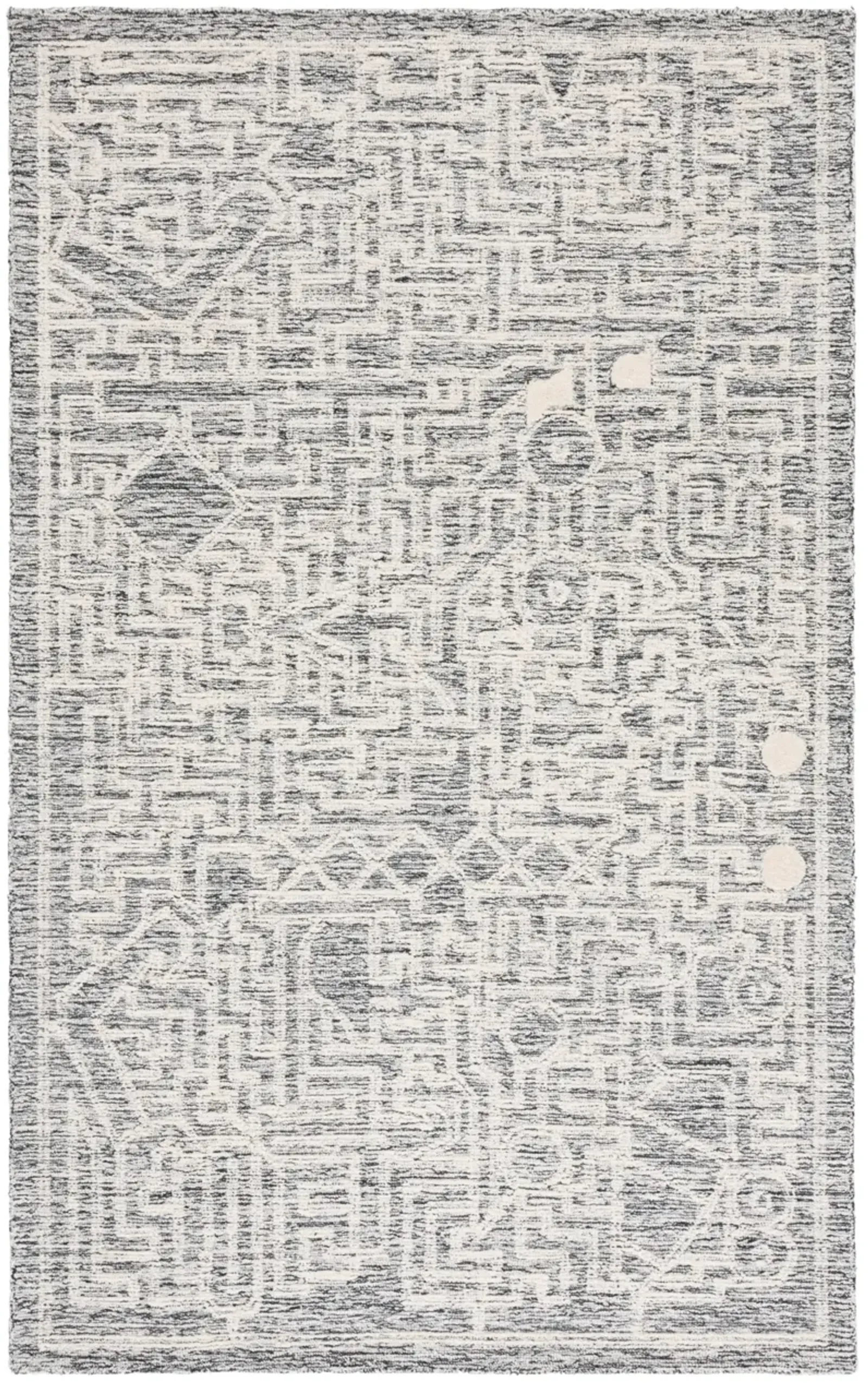 ABSTRACT 462 CHARCOAL  5' x 8' Medium Rectangle Rug