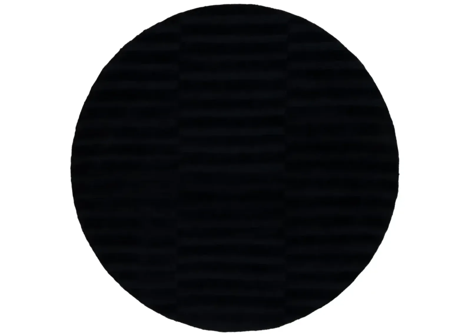 EBONY 404 CHARCOAL 6' x 6' Round Round Rug