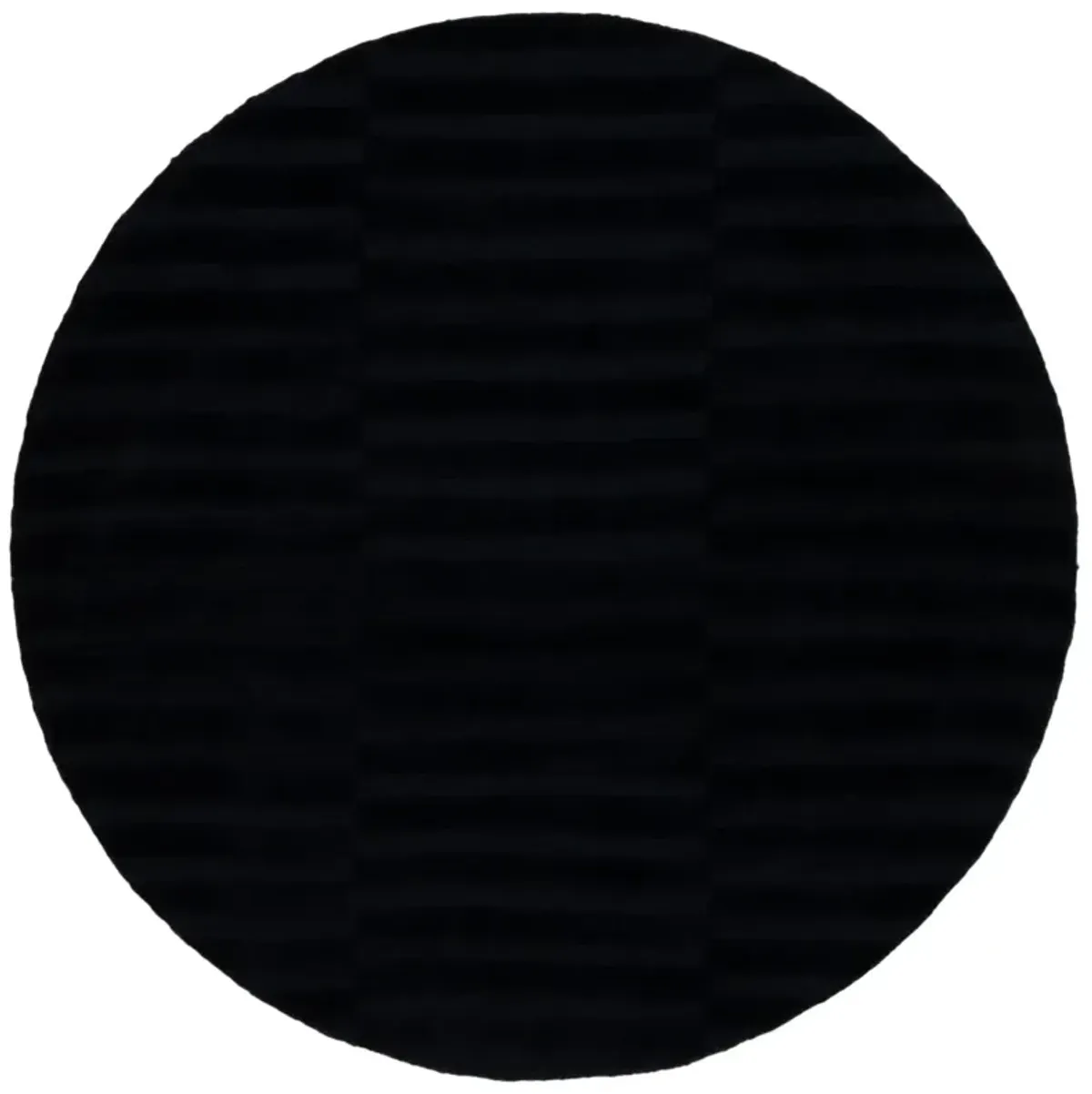 EBONY 404 CHARCOAL 6' x 6' Round Round Rug