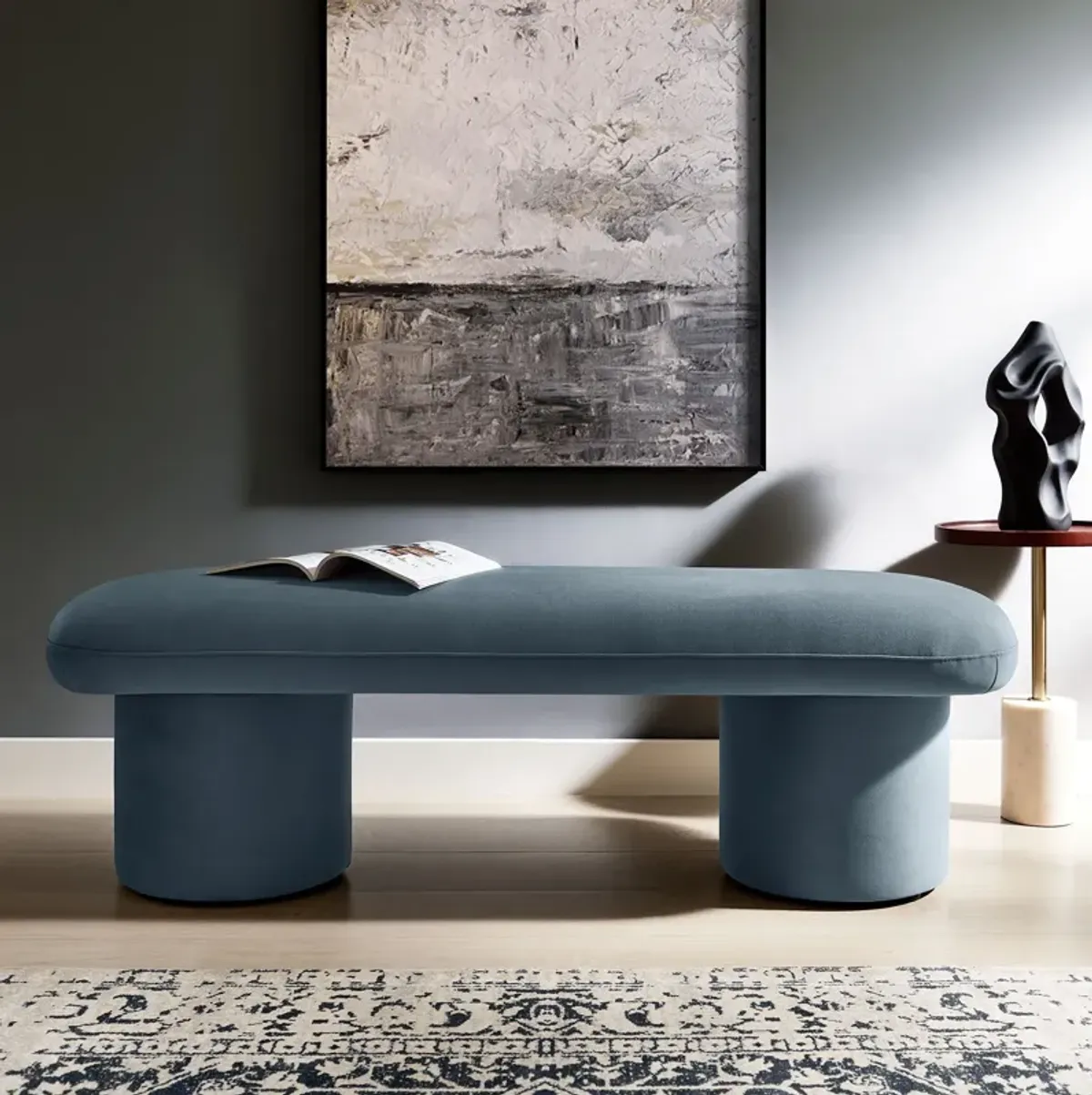 Orla Performance Velvet Bench by Modway