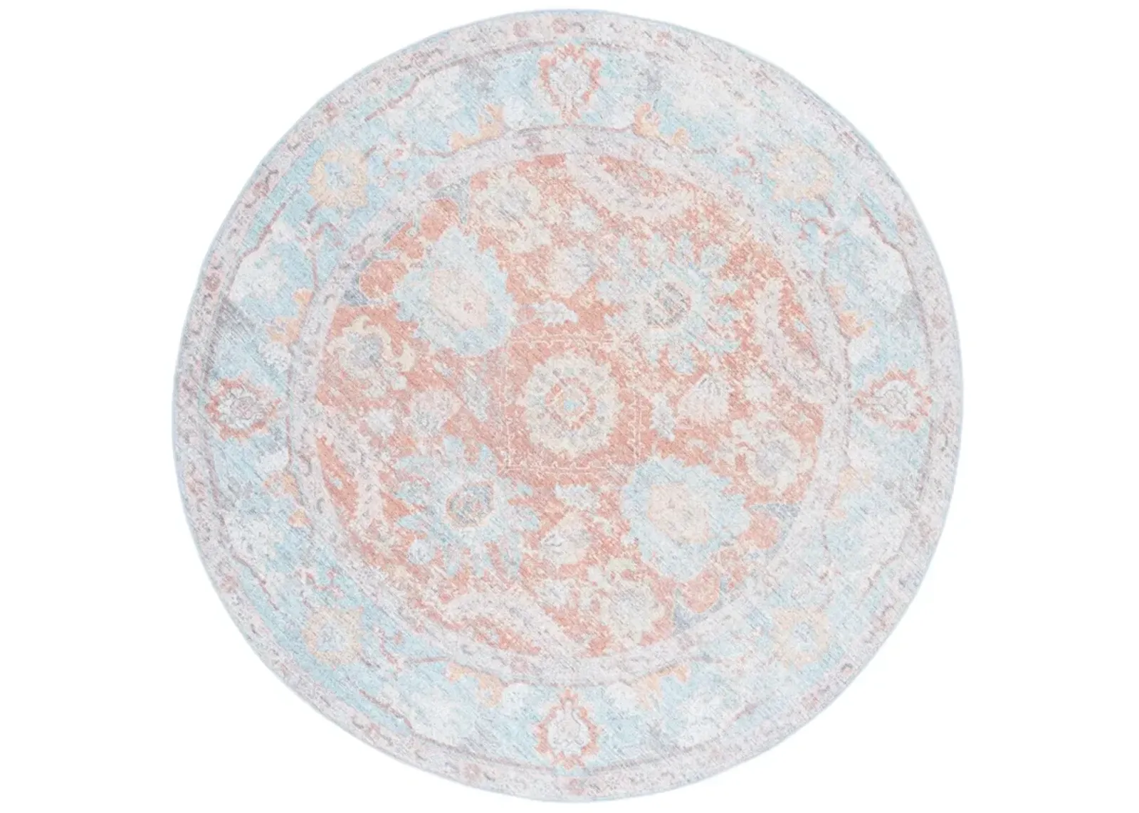 ARIZONA 908 TURQUOISE  6' x 6' Round Round Rug