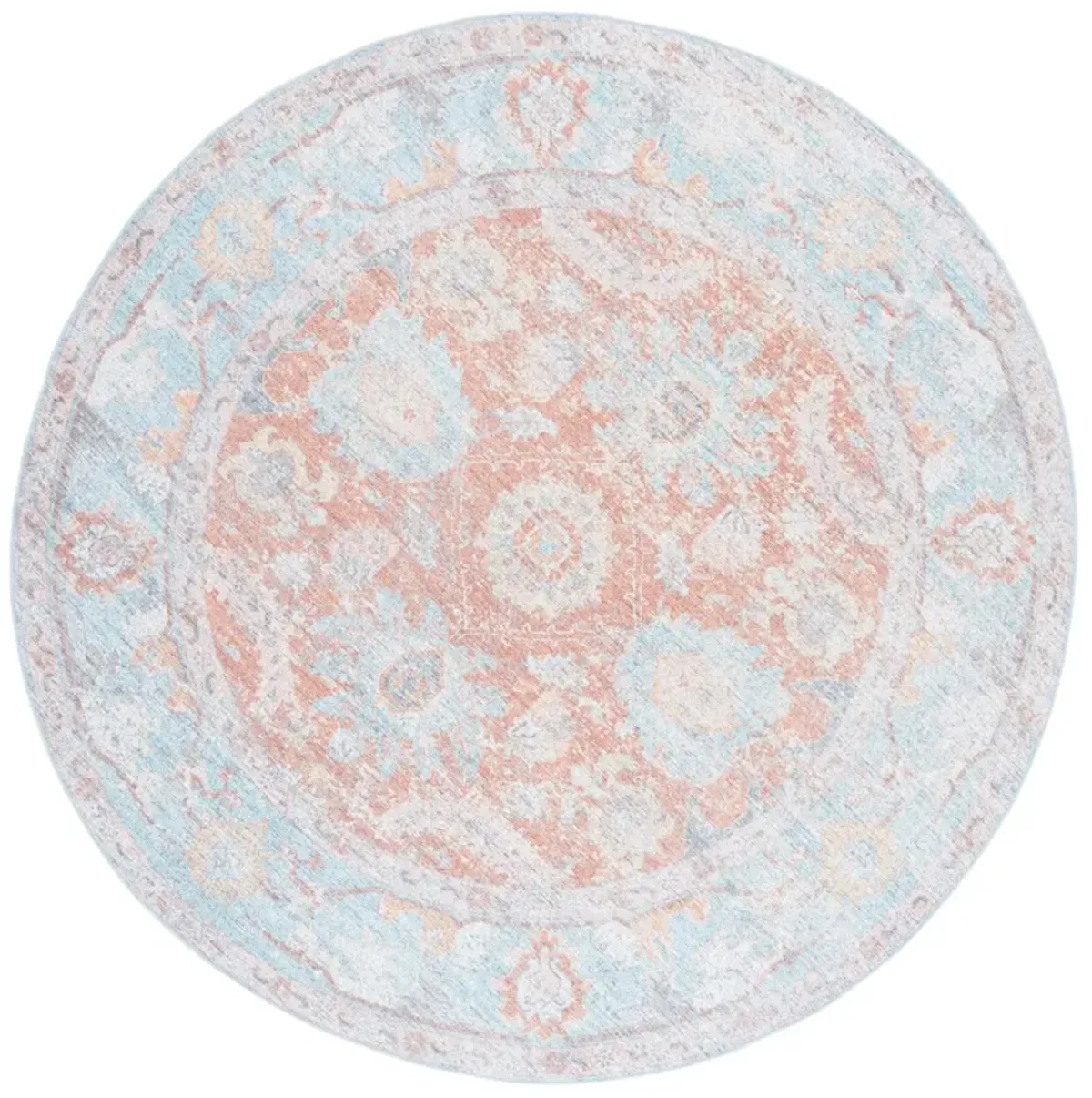 ARIZONA 908 TURQUOISE  6' x 6' Round Round Rug