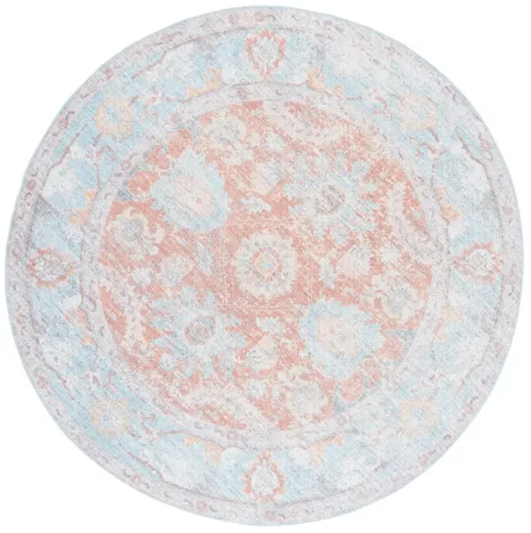 ARIZONA 908 TURQUOISE  6' x 6' Round Round Rug