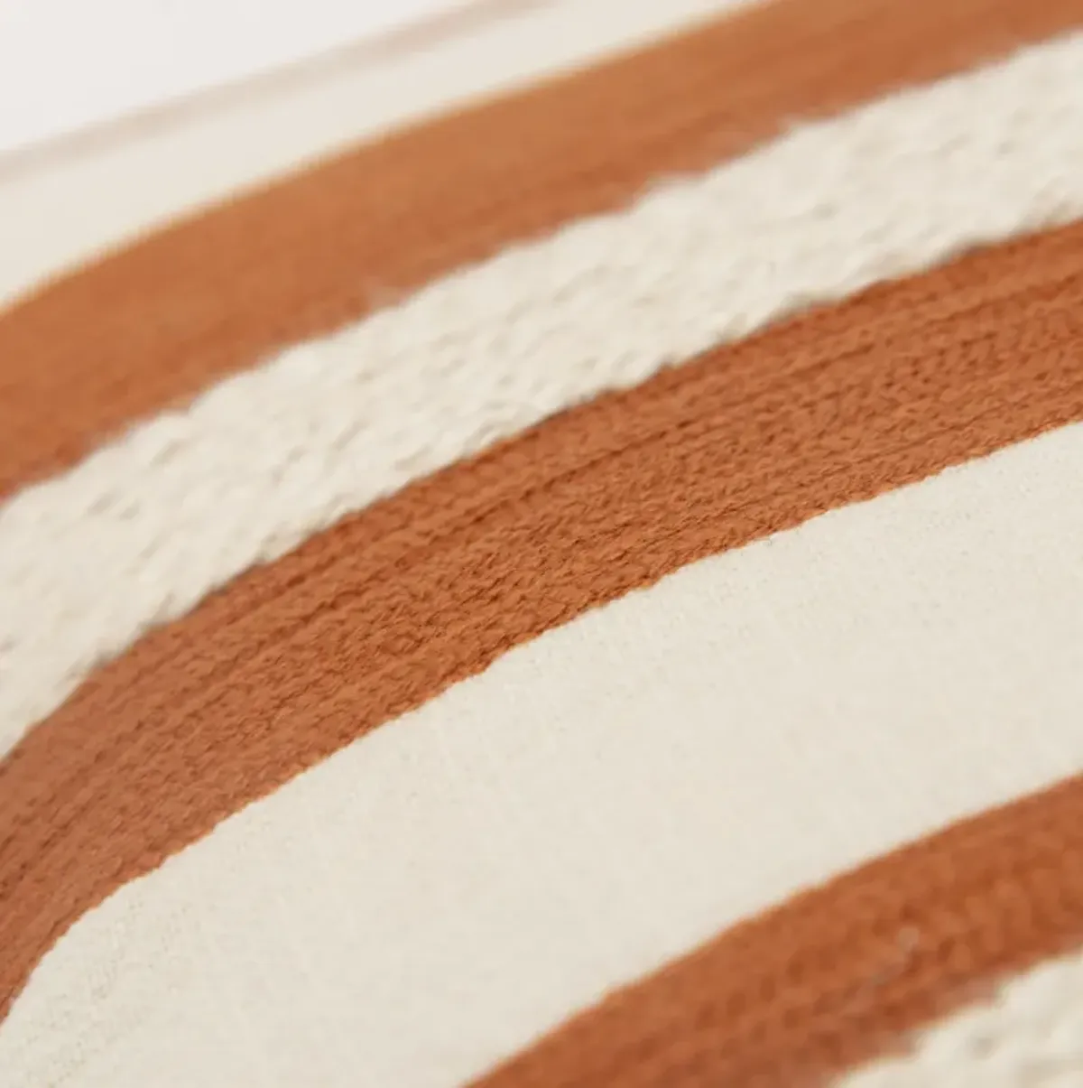 stripe natural  Pillow