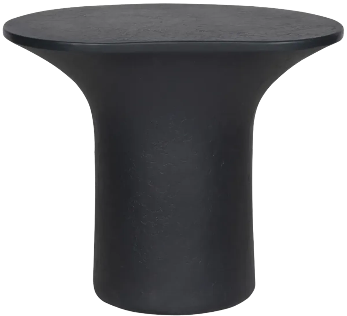 Yumi Outdoor Accent Table Black